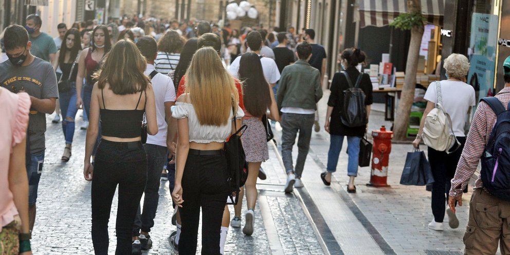 Γεωγραφική κατανομή των σημερινών κρουσμάτων